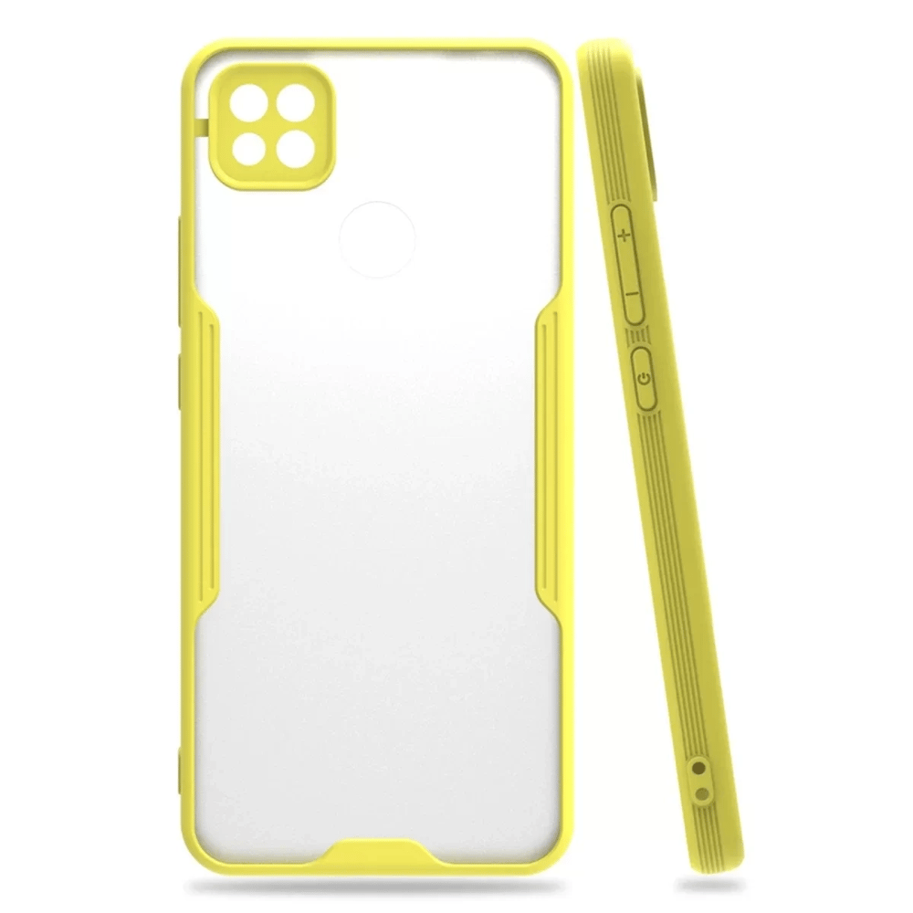 Xiaomi Redmi 9C Kılıf Platin Silikon - Sarı