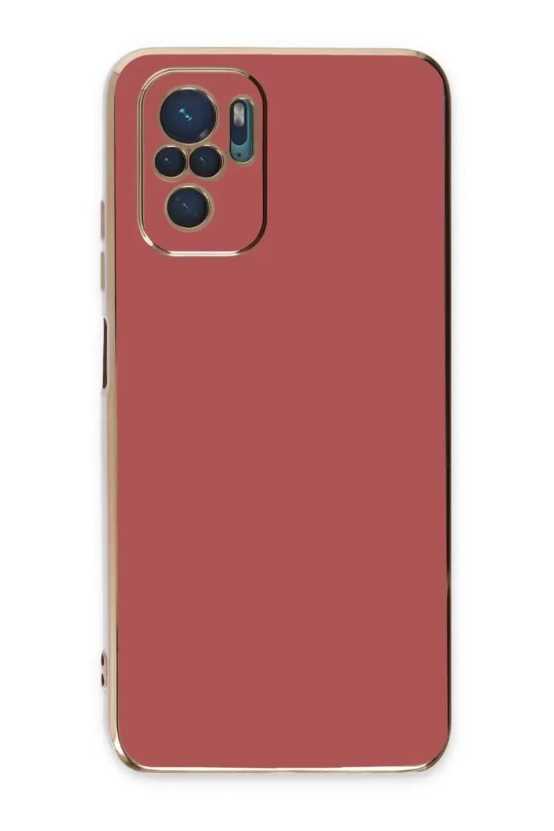 Xiaomi Redmi Note 10 Kılıf Volet Silikon - Kırmızı