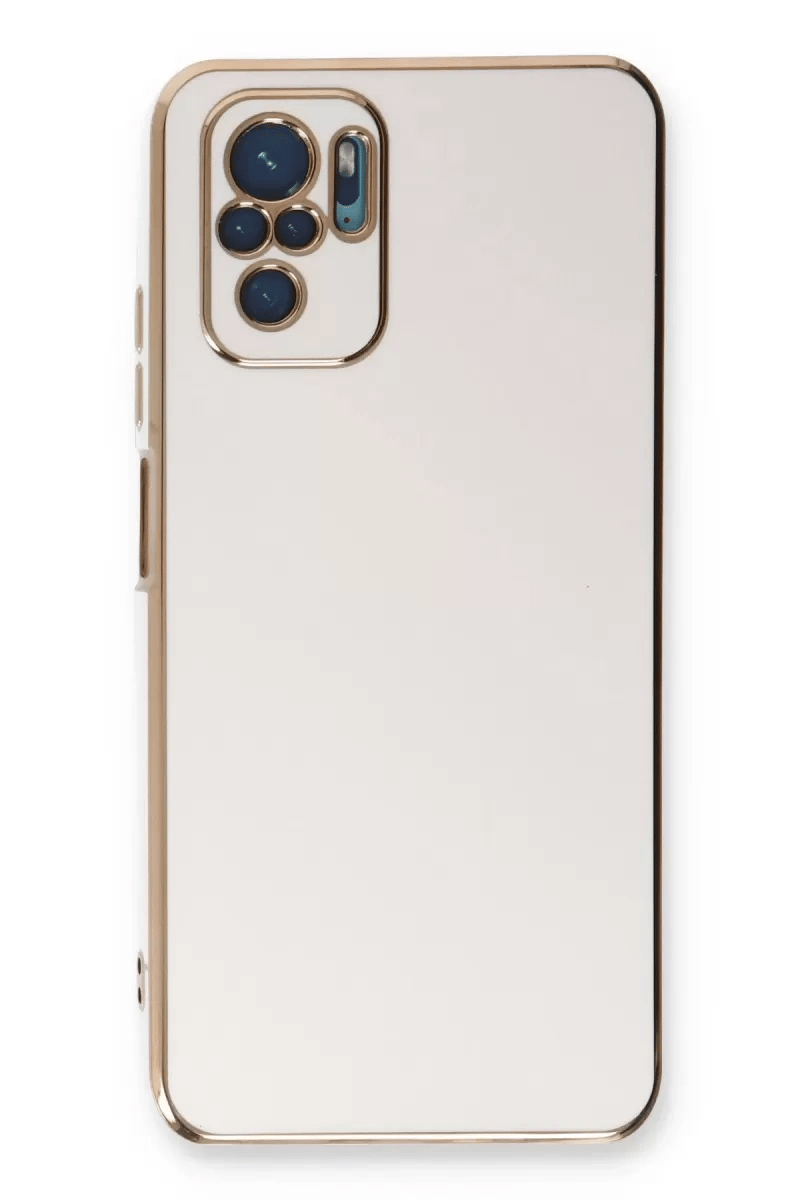 Xiaomi Redmi Note 10 Kılıf Volet Silikon - Beyaz