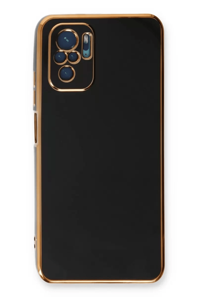 Xiaomi Redmi Note 10 Kılıf Volet Silikon - Siyah