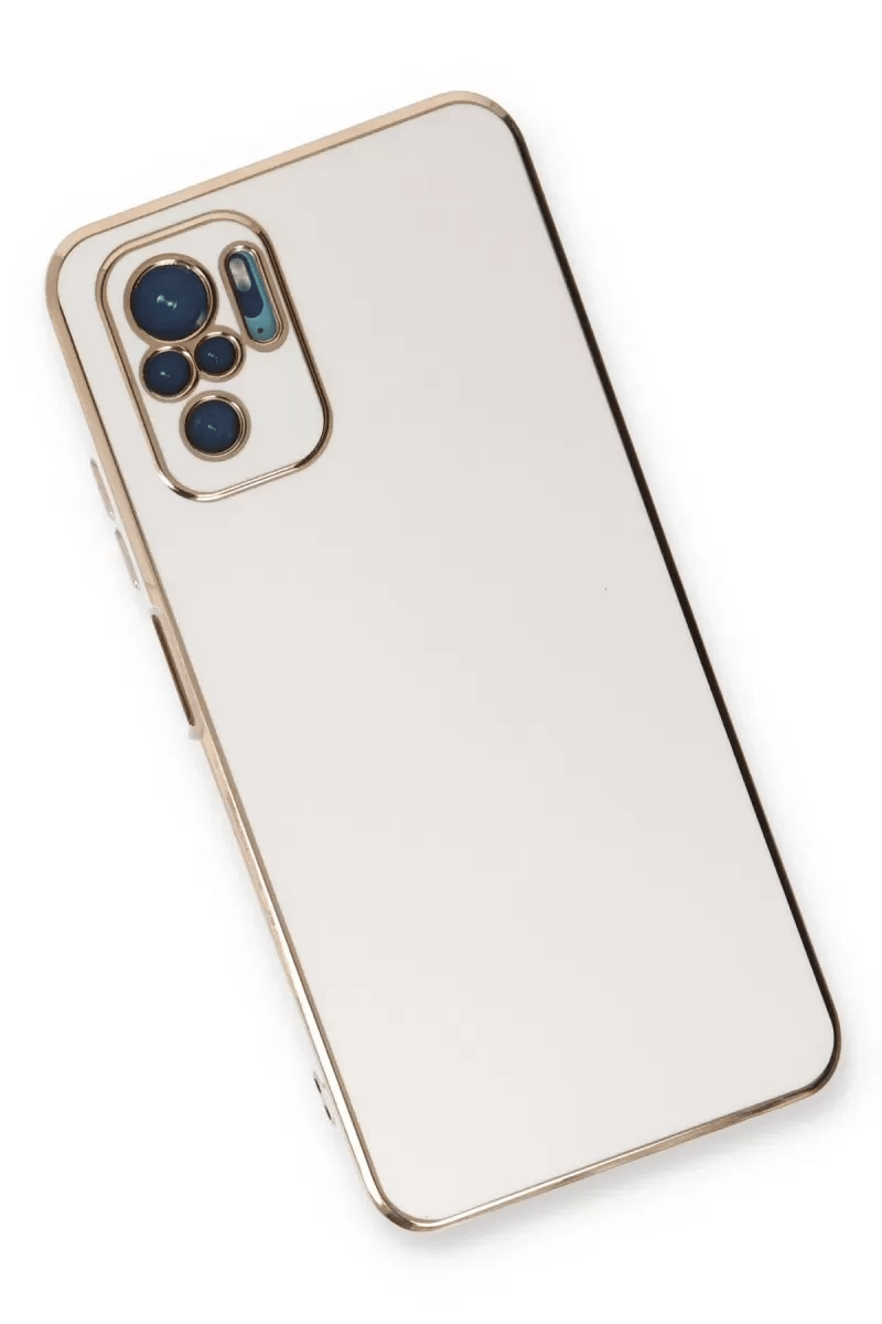 Xiaomi Redmi Note 10 Kılıf Volet Silikon - Beyaz