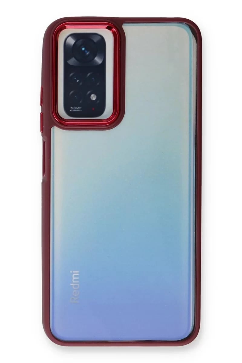 Xiaomi Redmi Note 11 Pro Kılıf Dora Kapak - Kırmızı