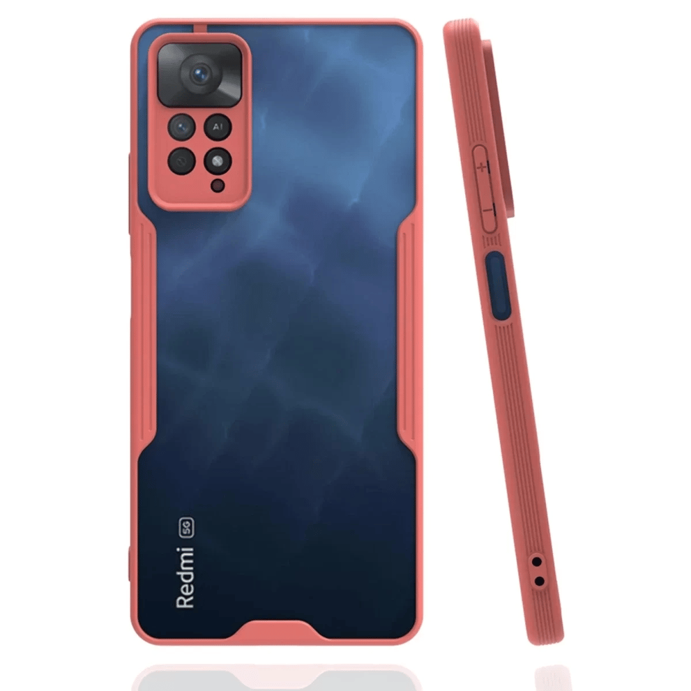 Xiaomi Redmi Note 11 Pro Kılıf Platin Silikon - Pembe