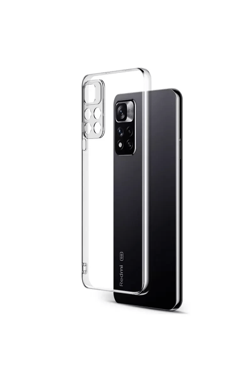 Xiaomi Redmi Note 11 Pro Plus 5G Kılıf Lüx Şeffaf Silikon