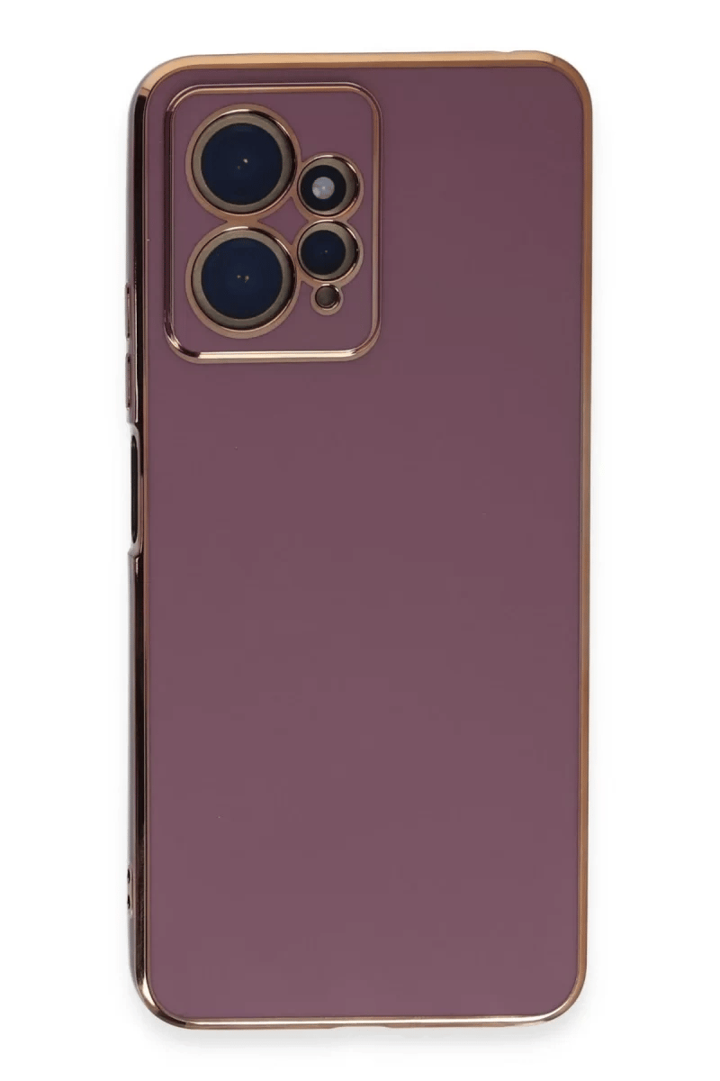 Xiaomi Redmi Note 12 4G Kılıf Volet Silikon - Mor