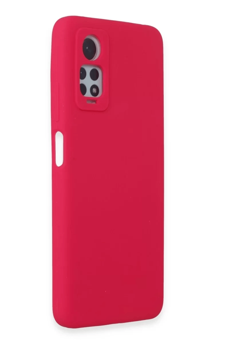 Xiaomi Redmi Note 12 Pro 4G Kılıf Nano içi Kadife Silikon - Pembe