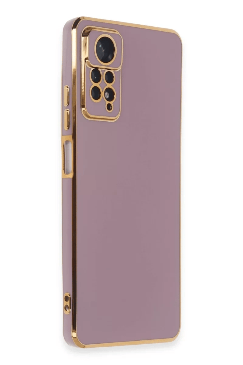 Xiaomi Redmi Note 12 Pro 4G Kılıf Volet Silikon - Mor