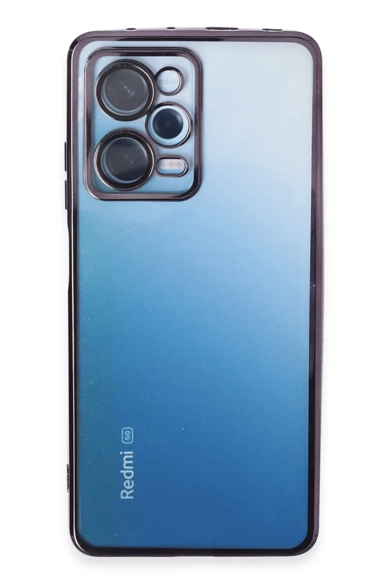 Xiaomi Redmi Note 12 Pro 5G Kılıf Lensli Silikon - Mor