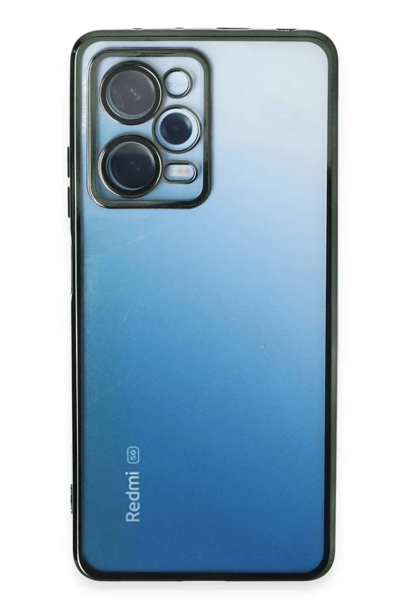 Xiaomi Redmi Note 12 Pro 5G Kılıf Lensli Silikon - Yeşil