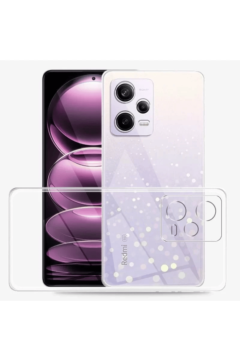 Xiaomi Redmi Note 12 Pro 5G Kılıf Lüx Şeffaf Silikon