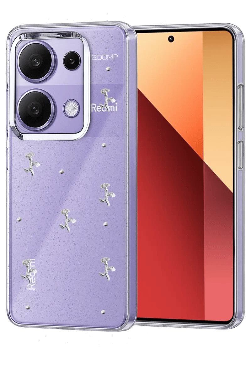 Xiaomi Redmi Note 13 Pro 4G Fiyonk Desenli Kapak - Desen 2