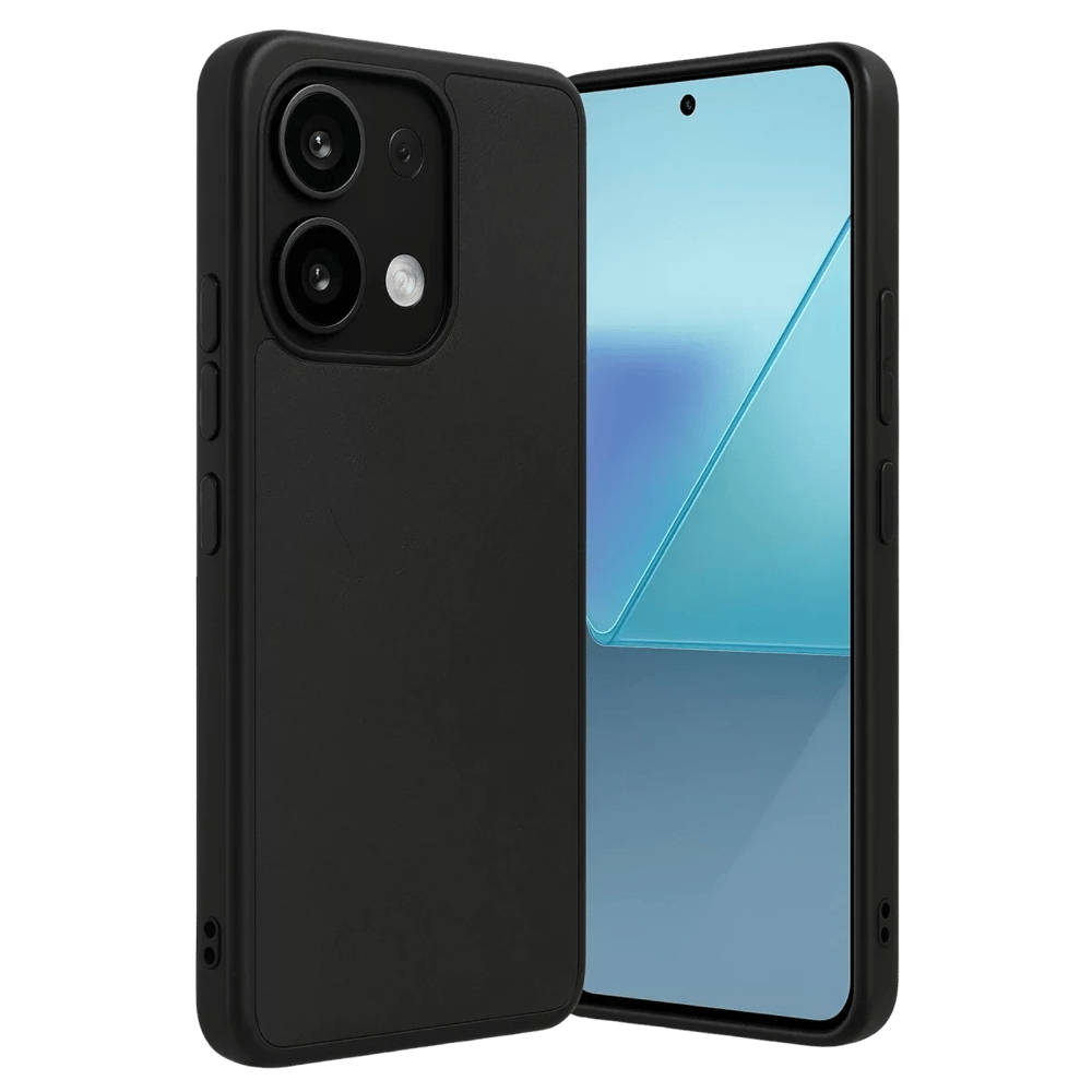 Xiaomi Redmi Note 13 Pro 4G Kılıf Aras Deri Kapak - Siyah