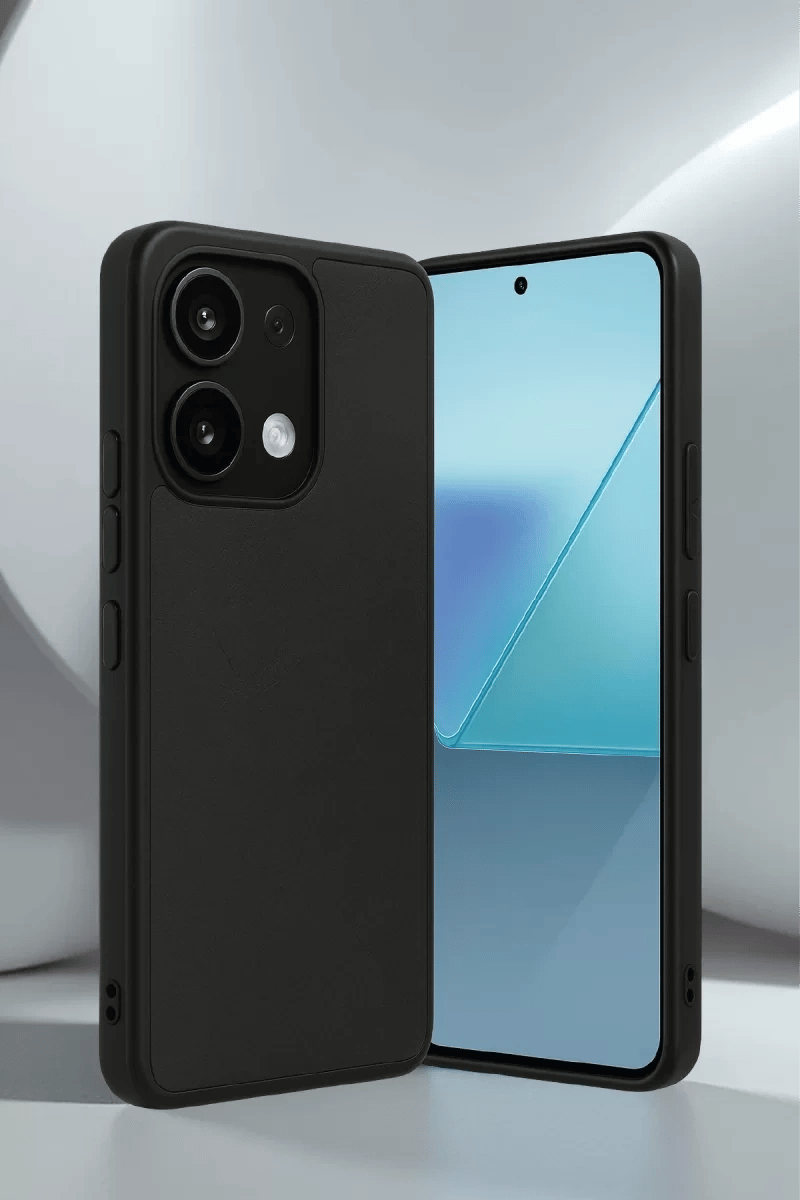 Xiaomi Redmi Note 13 Pro 4G Kılıf Aras Deri Kapak - Kırmızı