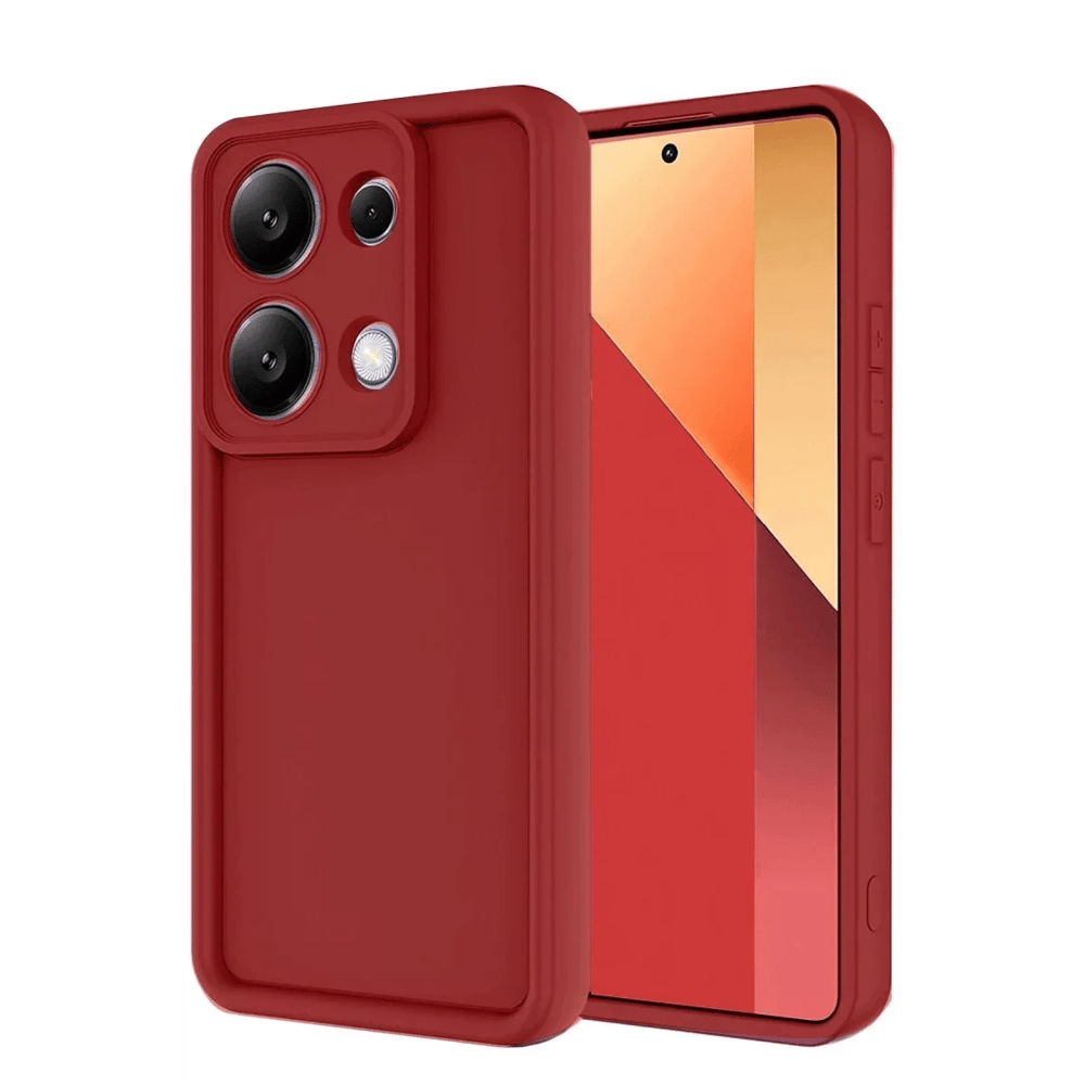 Xiaomi Redmi Note 13 Pro 4G Kılıf Viera Silikon - Kırmızı