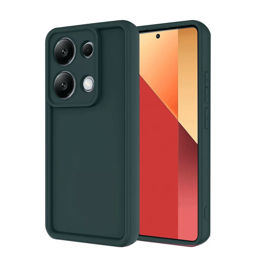 Xiaomi Redmi Note 13 Pro 4G Kılıf Viera Silikon - Koyu Yeşil