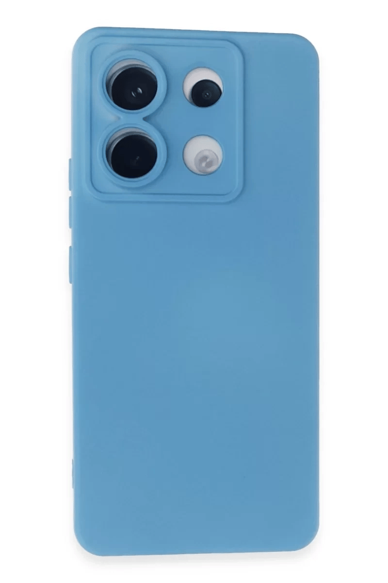 Xiaomi Redmi Note 13 Pro 5G Kılıf Nano içi Kadife Silikon - Mavi