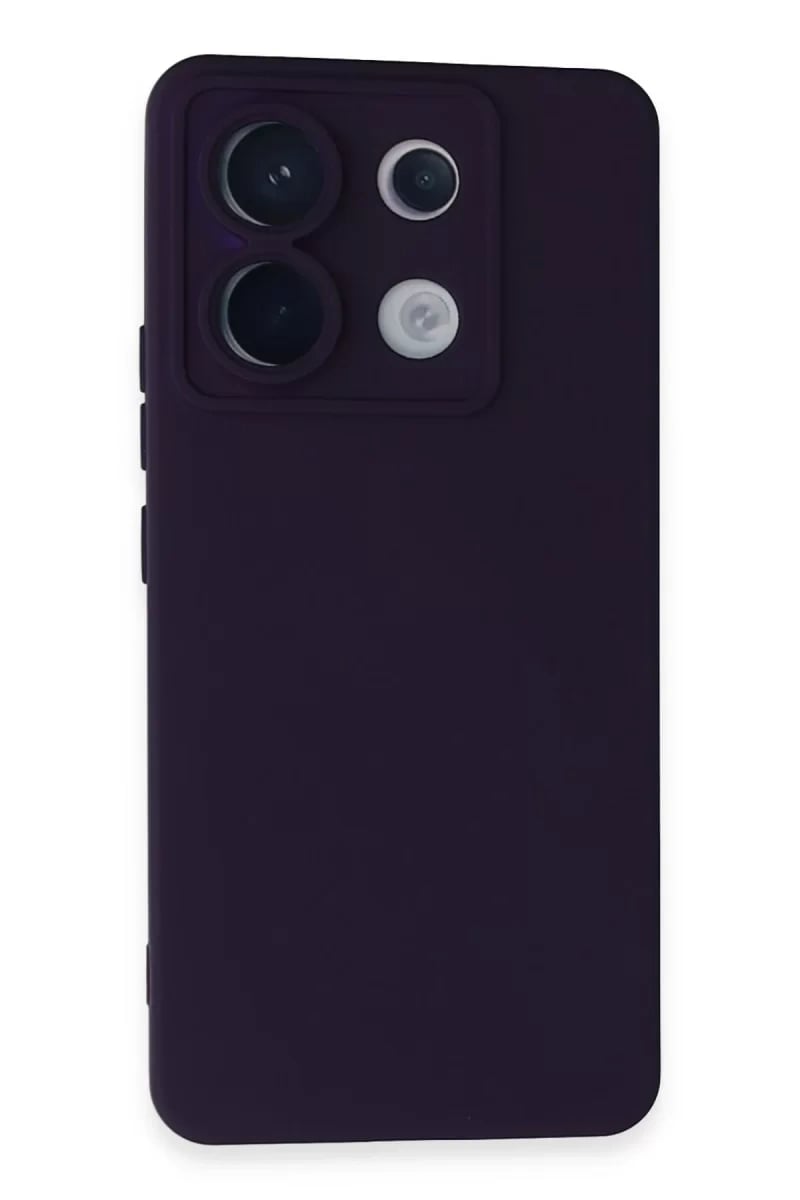 Xiaomi Redmi Note 13 Pro 5G Kılıf Nano içi Kadife Silikon - Mor