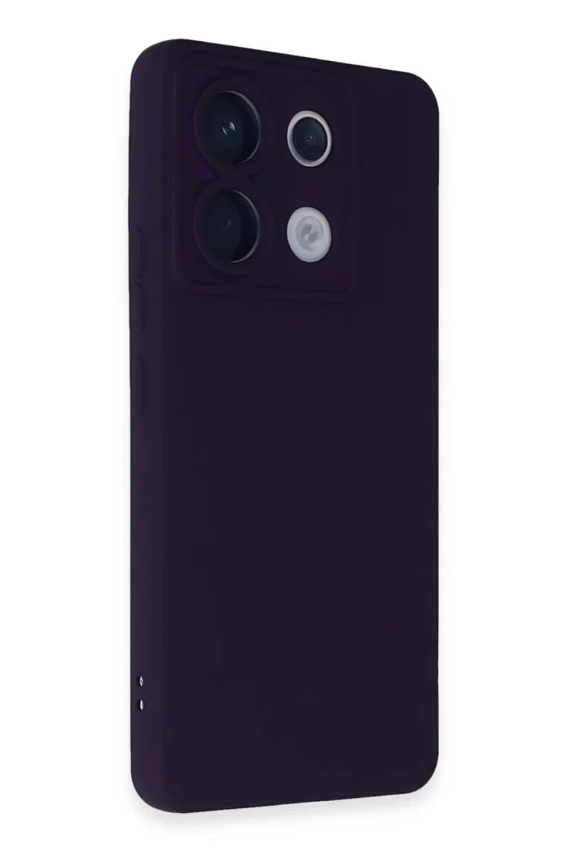 Xiaomi Redmi Note 13 Pro 5G Kılıf Nano içi Kadife Silikon - Mor