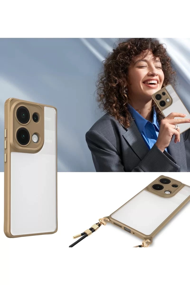 Xiaomi Redmi Note 13 Pro 5G Kılıf Penta Silikon Kılıf - Titan Gri