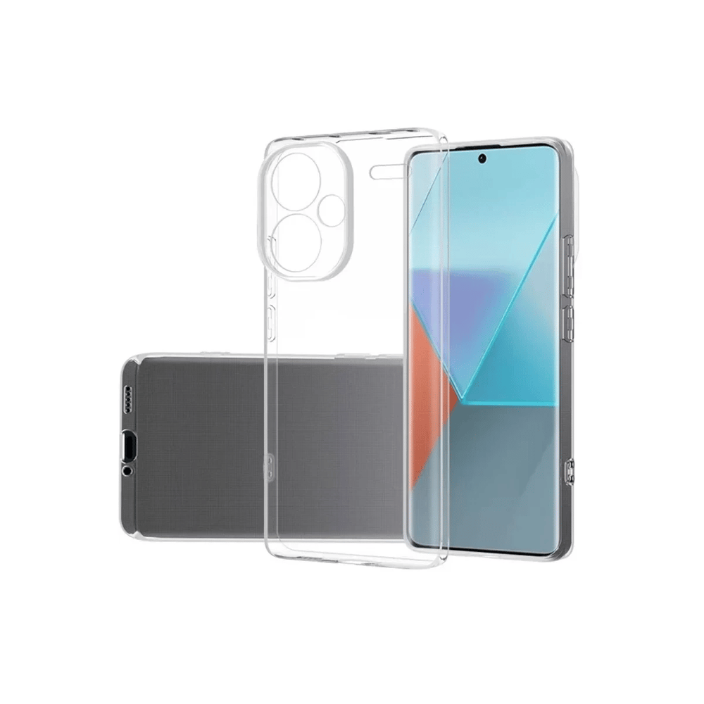 Xiaomi Redmi Note 13 Pro Plus Kılıf Lüx Şeffaf Silikon