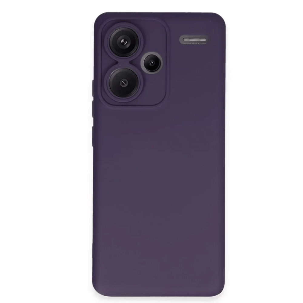 Xiaomi Redmi Note 13 Pro Plus Kılıf Nano içi Kadife Silikon - Mor