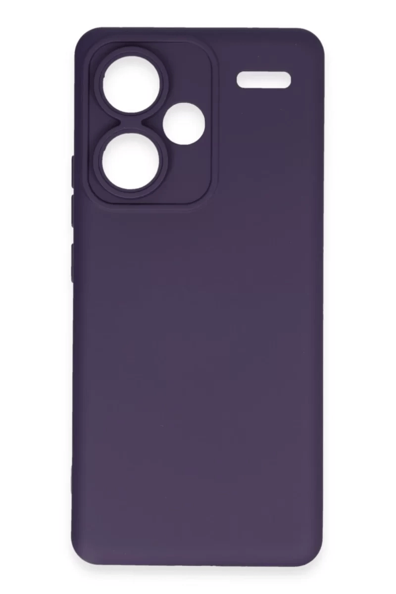 Xiaomi Redmi Note 13 Pro Plus Kılıf Nano içi Kadife Silikon - Mor