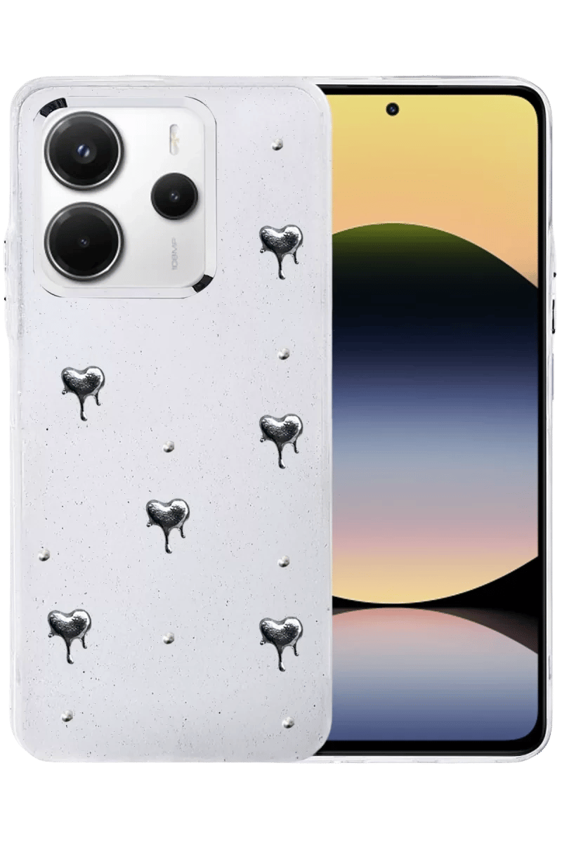 Xiaomi Redmi Note 14 4G Fiyonk Desenli Kapak - Desen 1