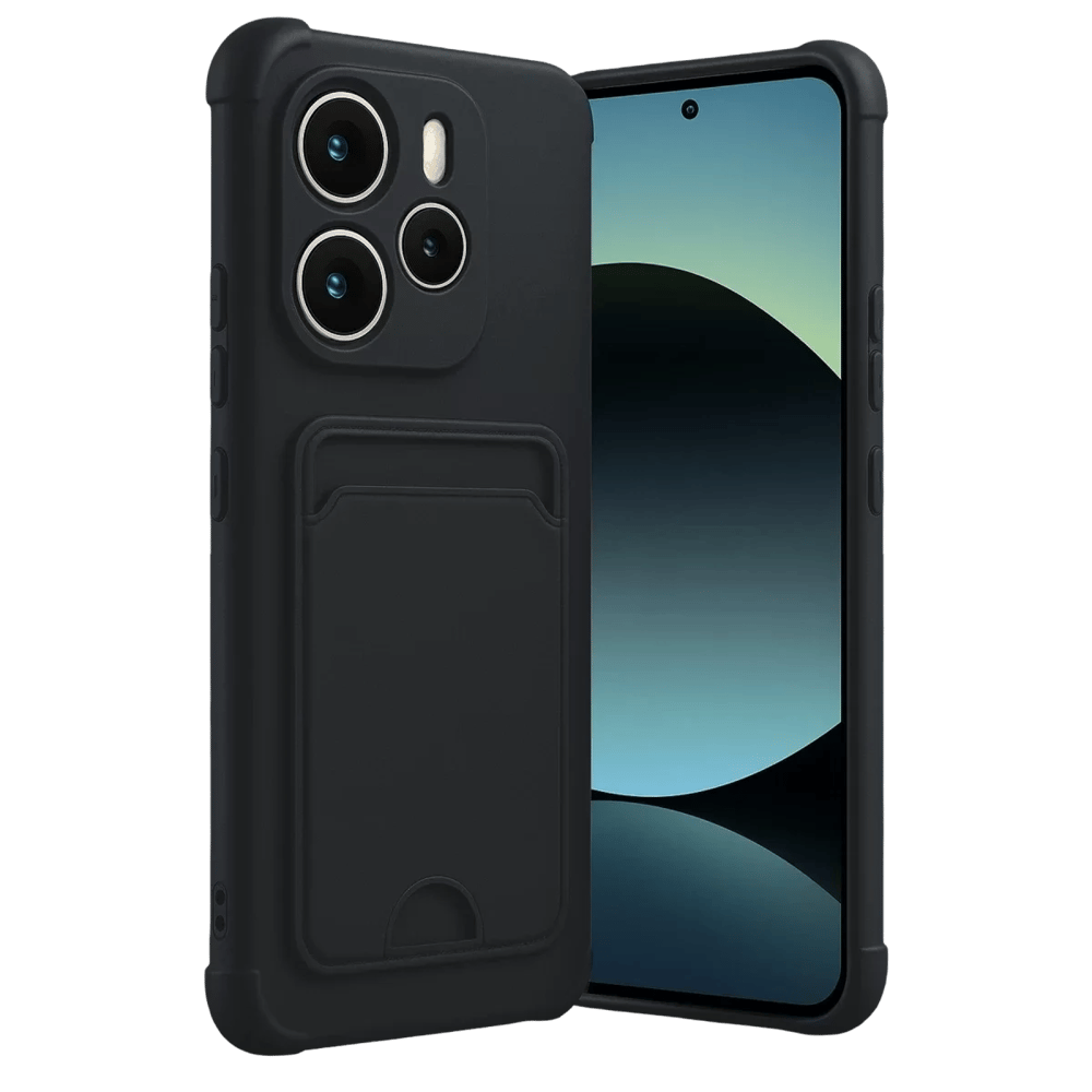 Xiaomi Redmi Note 14 4G Kelvin Kartvizitli Silikon - Siyah