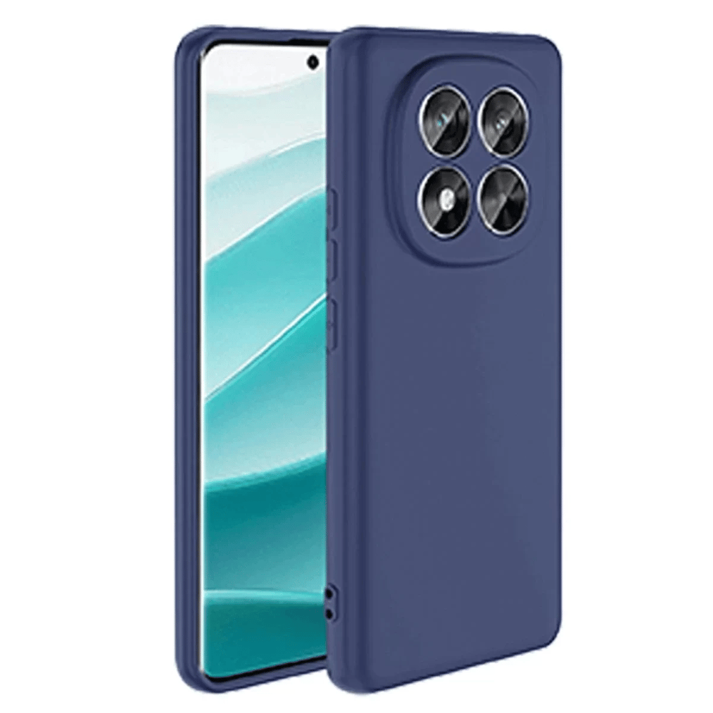 Xiaomi Redmi Note 14 Pro 4G Kılıf First Silikon - Lacivert