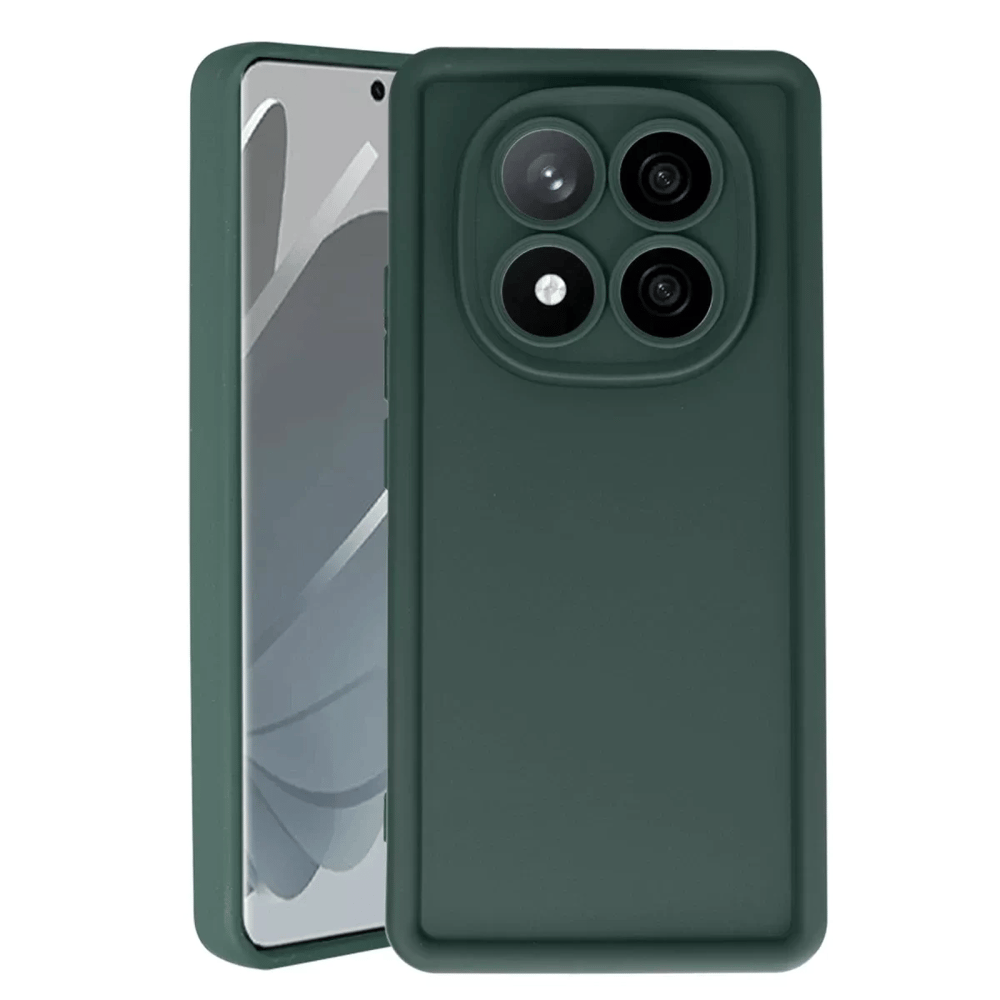 Xiaomi Redmi Note 14 Pro 4G Kılıf Viera Silikon - Koyu Yeşil