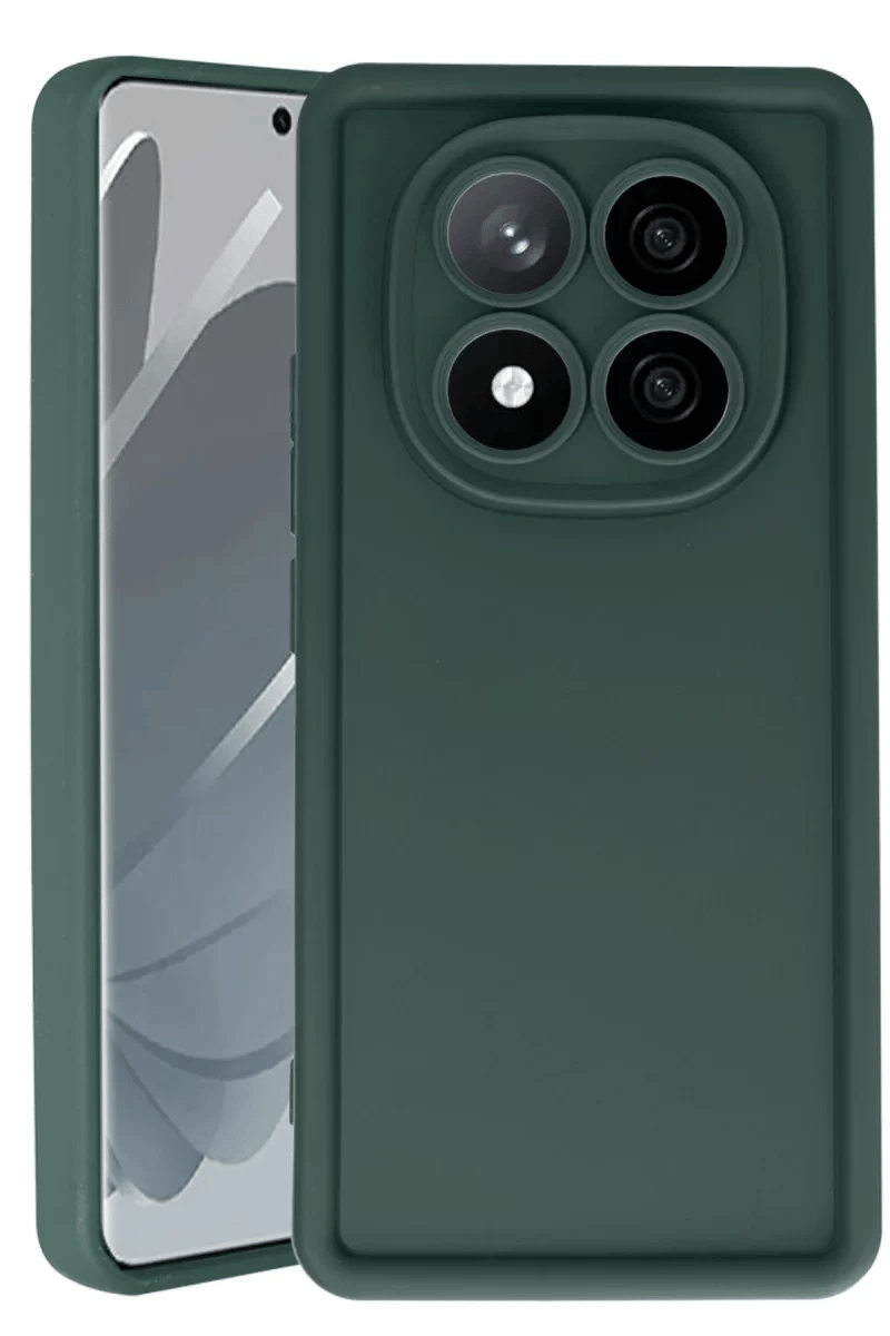 Xiaomi Redmi Note 14 Pro 4G Kılıf Viera Silikon - Koyu Yeşil