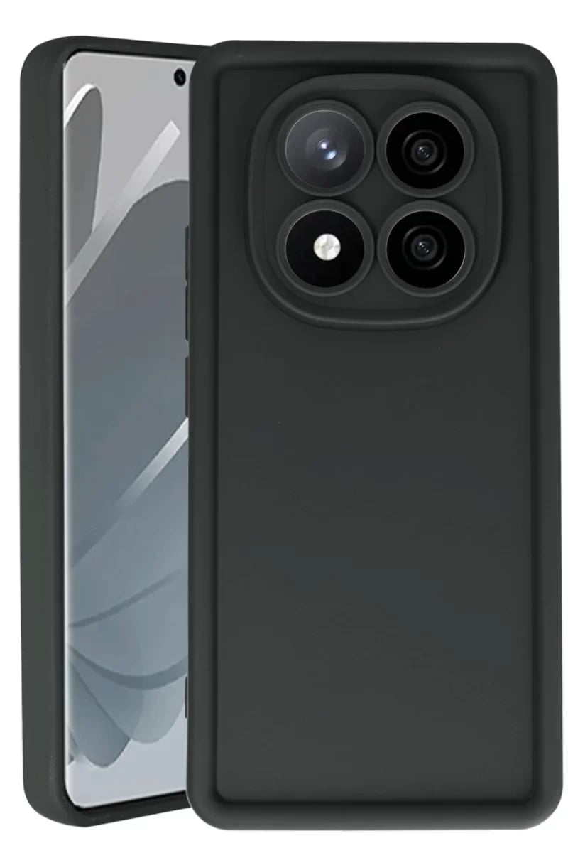 Xiaomi Redmi Note 14 Pro 4G Kılıf Viera Silikon - Siyah