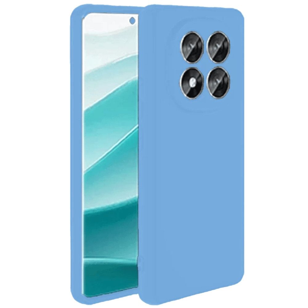 Xiaomi Redmi Note 14 Pro 5G Kılıf First Silikon - Mavi