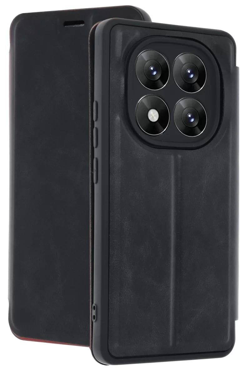 Xiaomi Redmi Note 14 Pro 5G Kılıf Flip Cover - Siyah