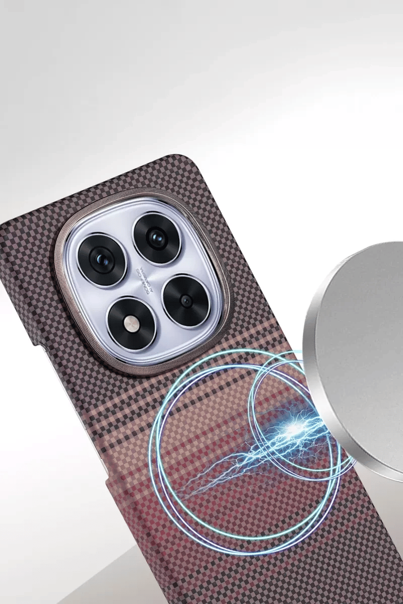 Xiaomi Redmi Note 14 Pro Plus Vega Magsafe Kapak - Kırmızı