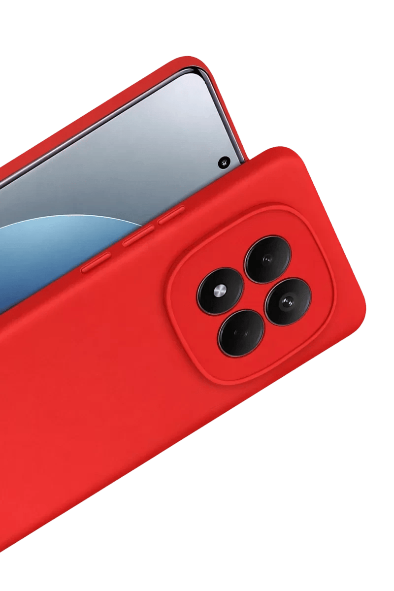 Xiaomi Redmi Note 15 Pro 5G First Silikon - Kırmızı