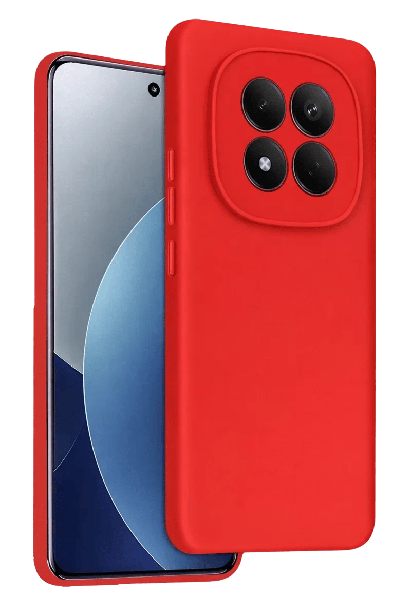 Xiaomi Redmi Note 15 Pro 5G First Silikon - Kırmızı