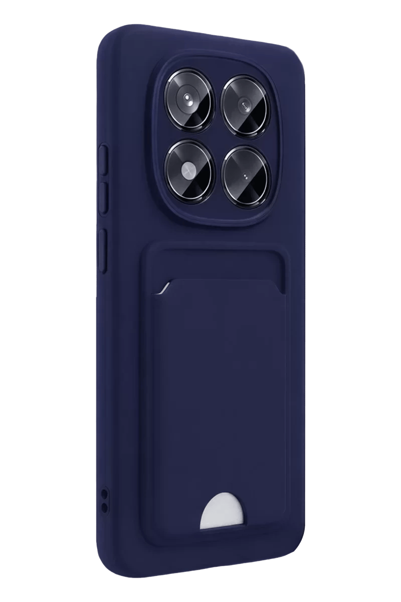 Xiaomi Redmi Note 15 Pro 5G Kelvin Kartvizitli Silikon - Lacivert