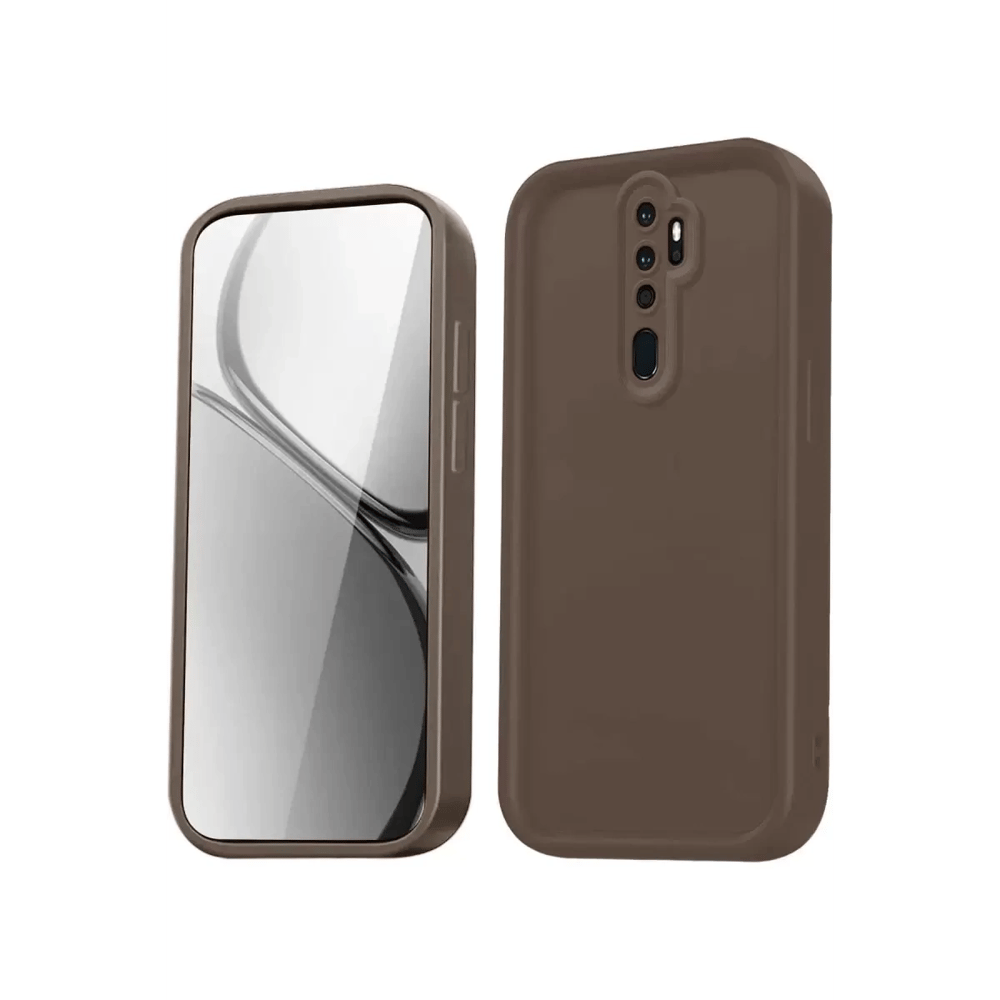 Xiaomi Redmi Note 8 Pro Kılıf Viera Silikon - Kahverengi
