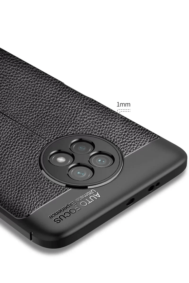 Xiaomi Redmi Note 9 5G Kılıf Auto Focus Kapak - Kırmızı