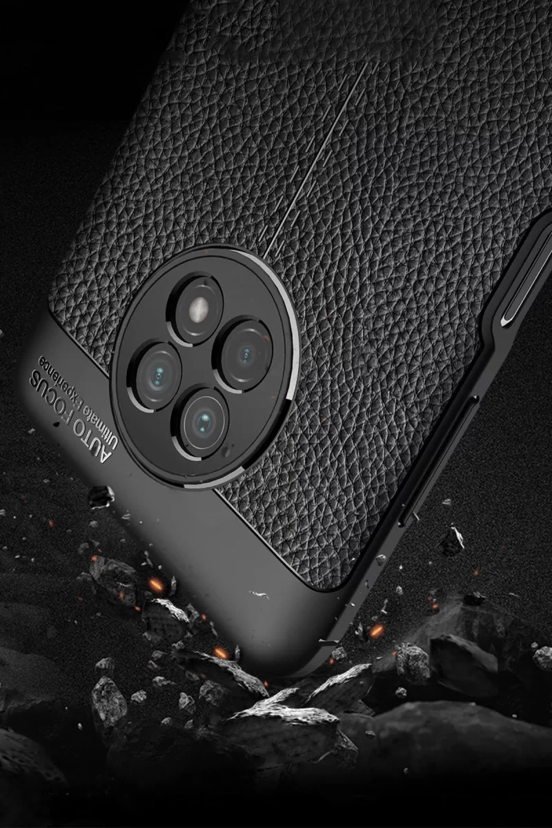 Xiaomi Redmi Note 9 5G Kılıf Auto Focus Kapak - Kırmızı