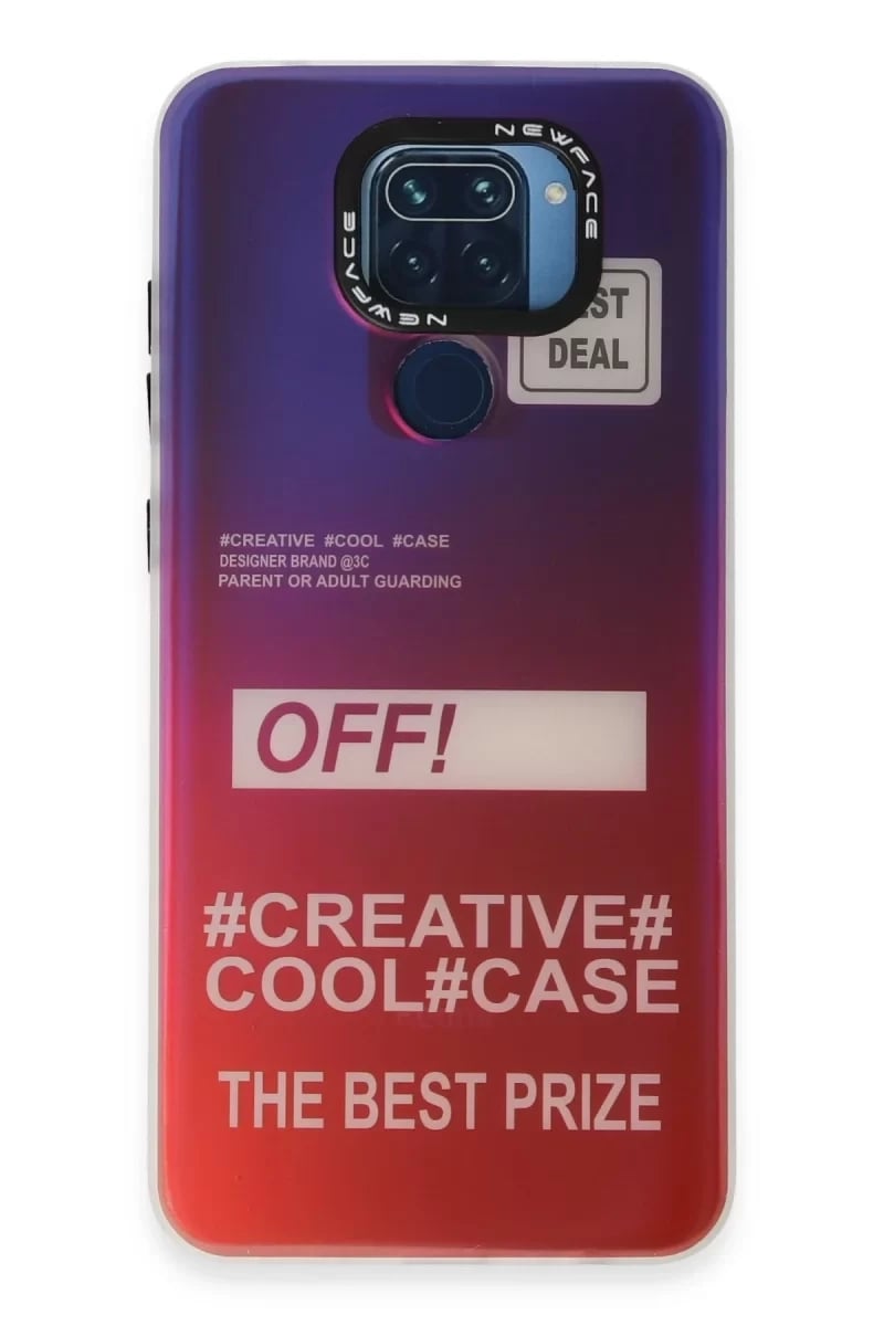 Xiaomi Redmi Note 9 Kılıf Estoril Desenli Kapak - Estoril - 9