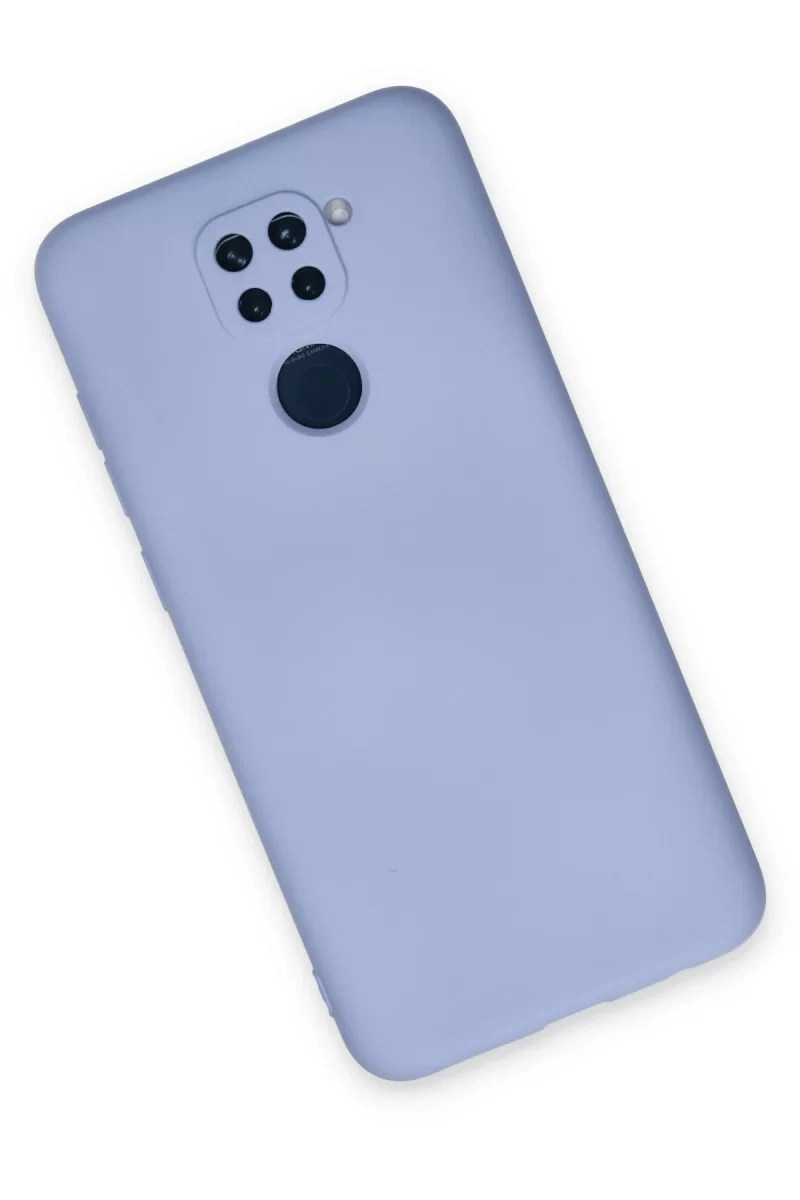 Xiaomi Redmi Note 9 Kılıf Nano içi Kadife Silikon - Lila