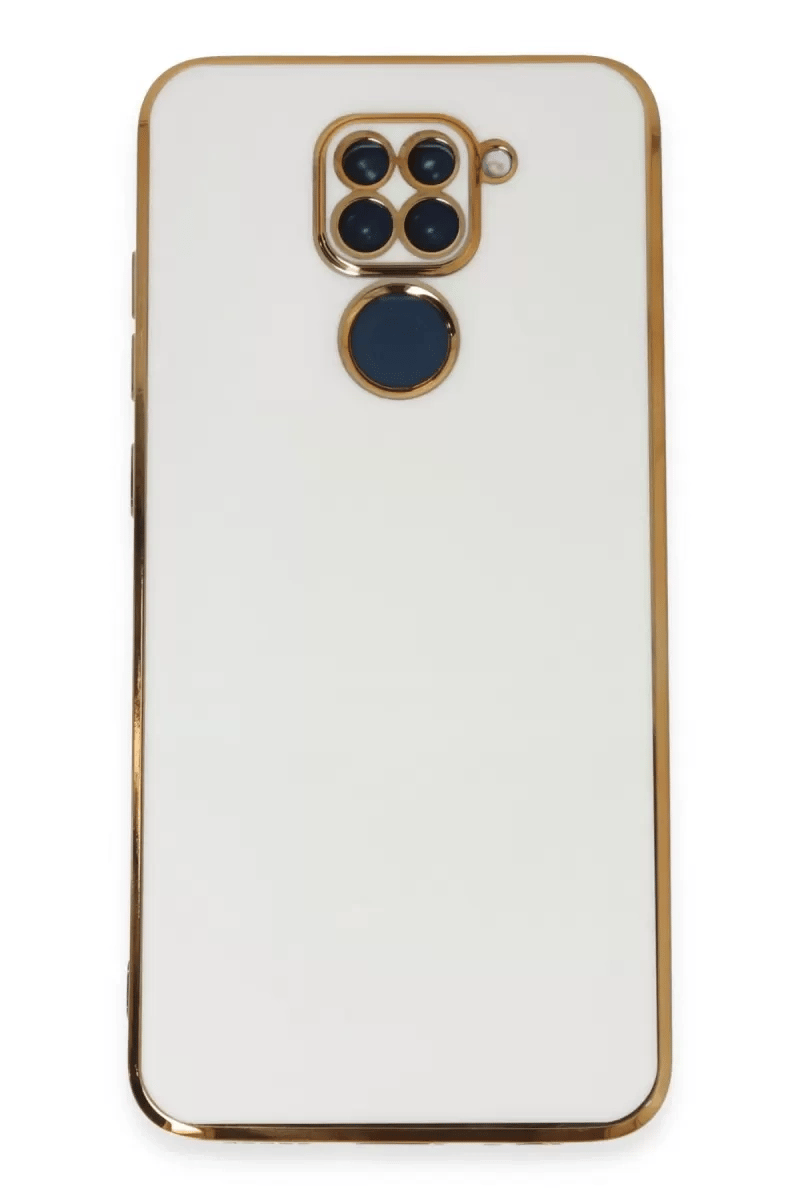 Xiaomi Redmi Note 9 Kılıf Volet Silikon - Beyaz