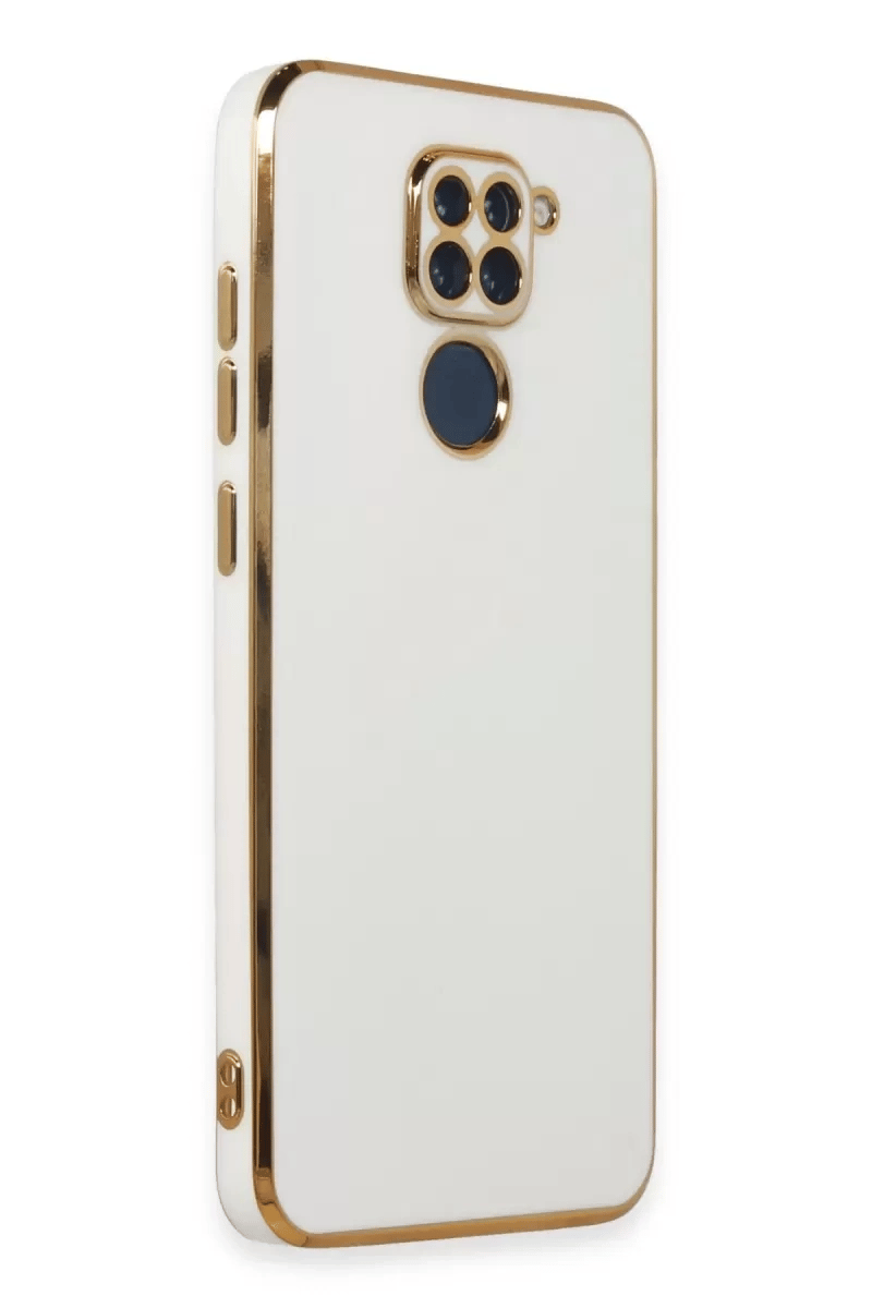 Xiaomi Redmi Note 9 Kılıf Volet Silikon - Beyaz