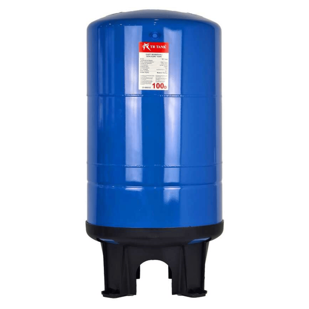 100 LT Dikey TR-Tank Sabit Membranlı Patlamayan Hidrofor Genleşme Tankı