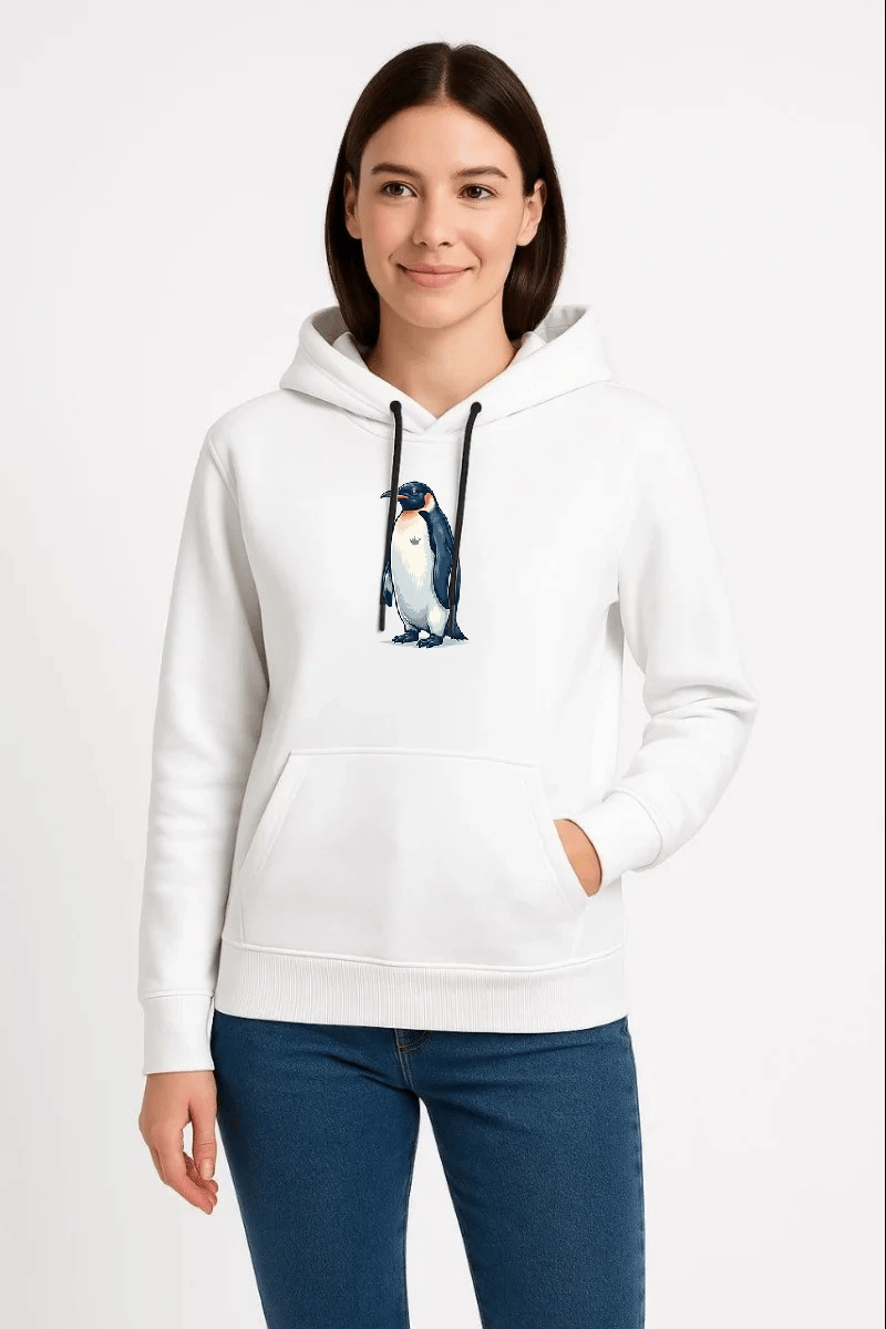 Kadın Oversize Hoodie - Sırt Baskılı 