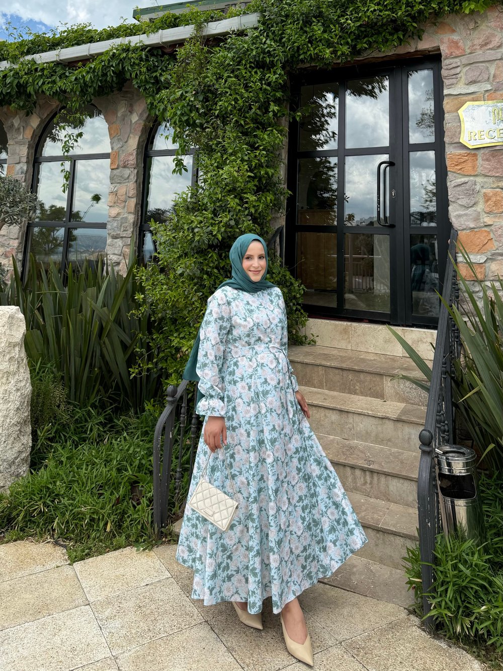 Mary elbise-mint