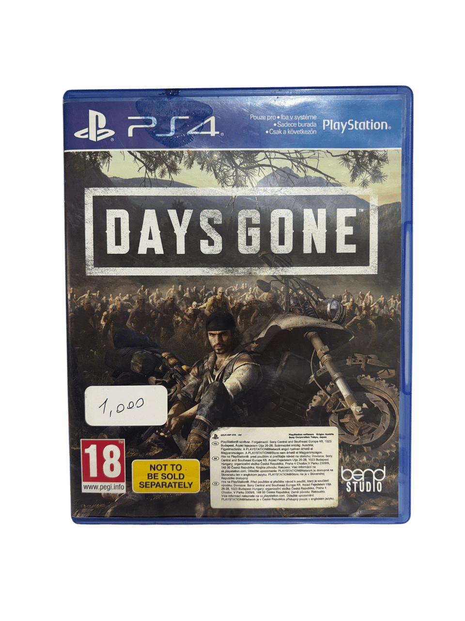 ps4 days gone 2.el oyun temiz