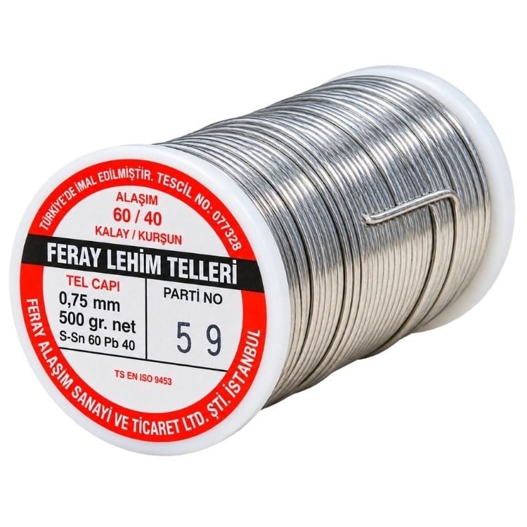 60/40 500 GR LEHİM TELİ 0.75 MM